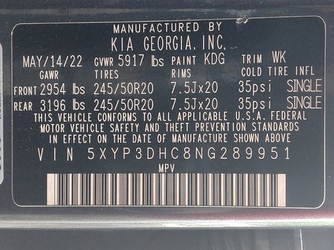 Used 2022 Kia Telluride EX w/ EX Premium Package AWD/4WD image 33
