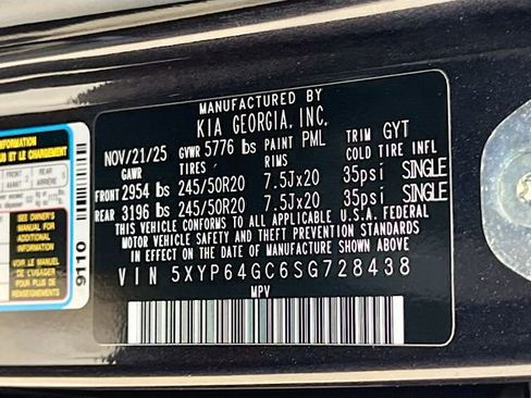 New 2025 Kia Telluride S image 36