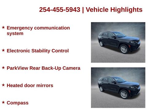 Used 2025 Jeep Grand Cherokee Laredo w/ Luxury Tech Group I AWD/4WD image 3