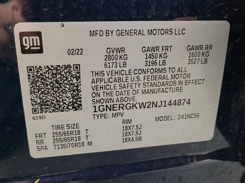 Used 2022 Chevrolet Traverse LT image 33