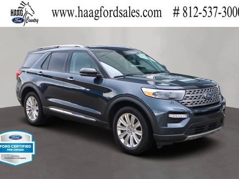 Certified 2024 Ford Explorer Limited w/ Limited Technology Package AWD/4WD image 1