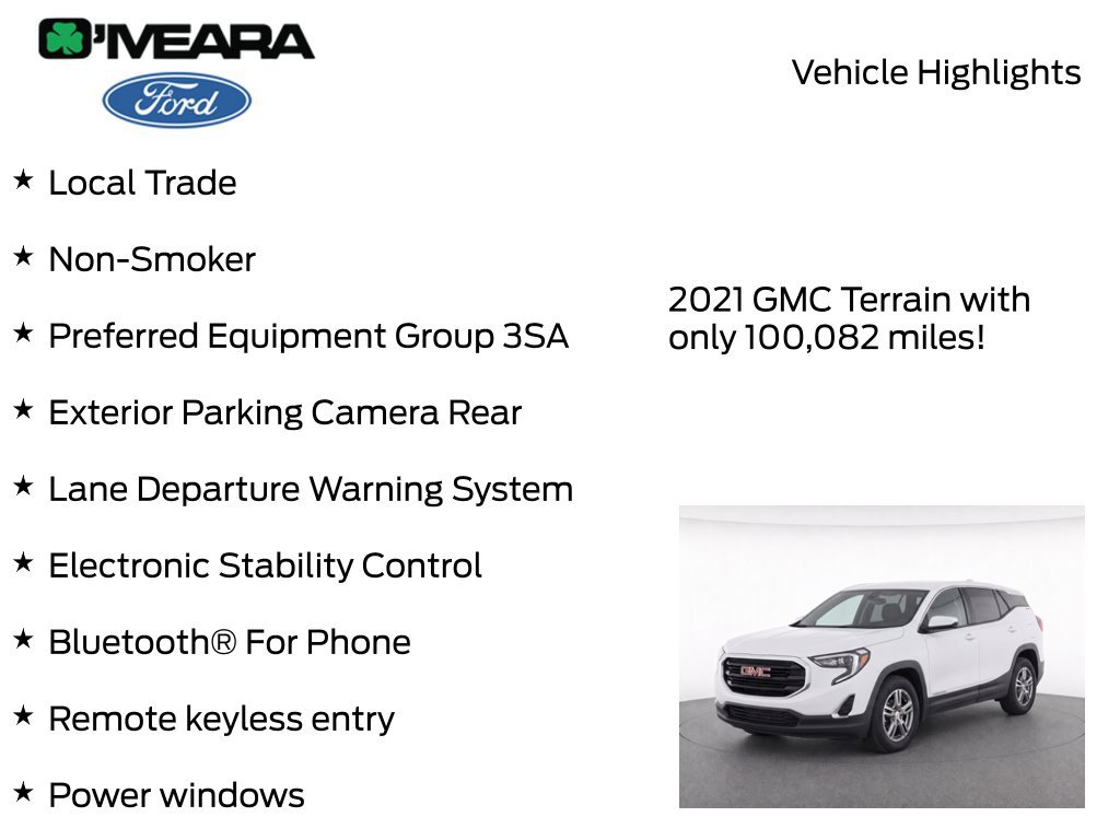 Used 2021 GMC Terrain SLE AWD/4WD image 7