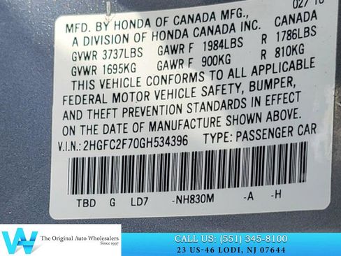 Used 2016 Honda Civic EX image 21
