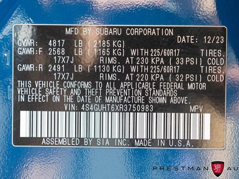Used 2024 Subaru Crosstrek 2.5i Wilderness w/ Crosstrek Mirror Package AWD/4WD image 39