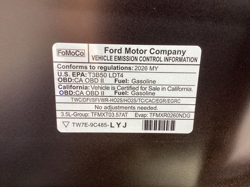 New 2026 Ford F150 Lariat w/ Equipment Group 501A Mid AWD/4WD image 71