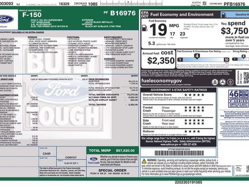 Used 2023 Ford F150 XLT w/ Equipment Group 302A High AWD/4WD image 41