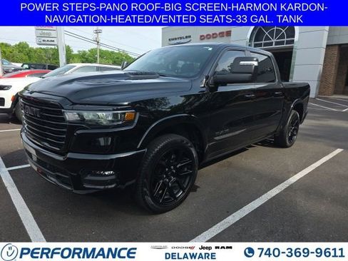 Used 2025 RAM 1500 Laramie w/ Night Edition AWD/4WD image 1