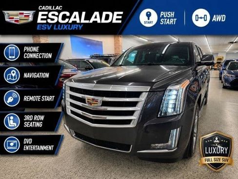 Used 2017 Cadillac Escalade ESV Luxury AWD/4WD image 1