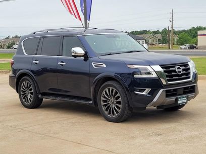 Used 2023 Nissan Armada Platinum w/ Captain's Chairs Package