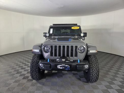 Used 2022 Jeep Wrangler Unlimited Rubicon 4xe w/ Steel Bumper Group AWD/4WD image 3