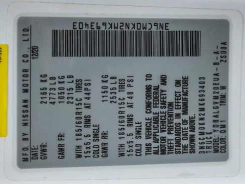 Used 2021 Nissan NV200 SV FWD image 46