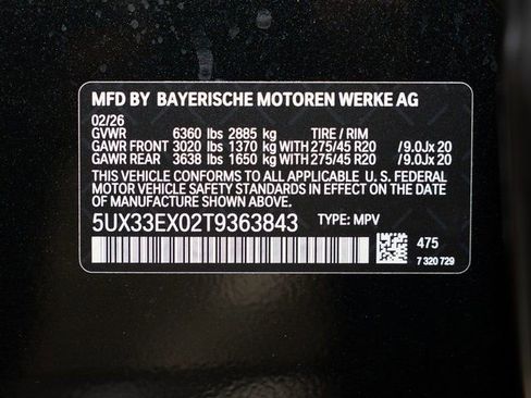 New 2026 BMW X6 xDrive40i w/ Premium Package image 23