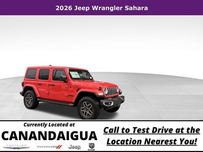 New 2026 Jeep Wrangler Unlimited Sahara