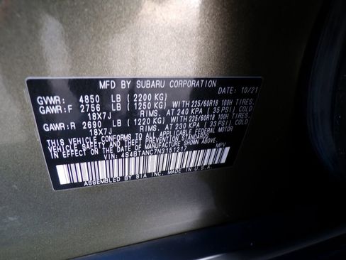 Used 2022 Subaru Outback Limited AWD/4WD image 35