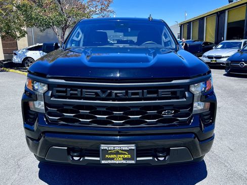 Used 2023 Chevrolet Silverado 1500 Custom w/ LPO, Dark Essentials Package RWD image 3