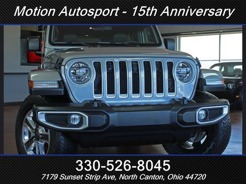 Used 2021 Jeep Wrangler Unlimited Sahara w/ LED Lighting Group AWD/4WD image 61
