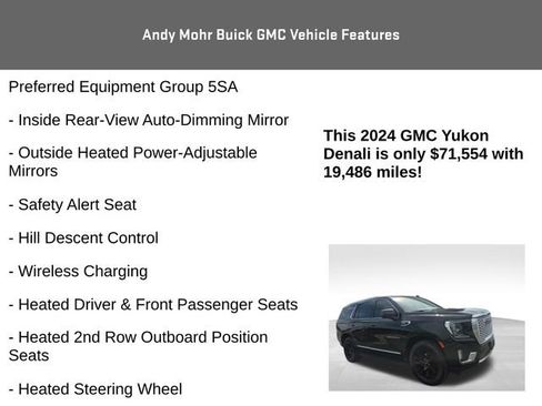 Used 2024 GMC Yukon Denali AWD/4WD image 16