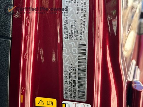 Certified 2021 Jeep Wrangler Unlimited Sahara w/ Cold Weather Group image 31