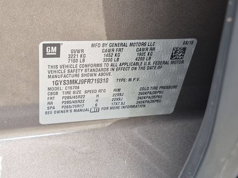 Used 2015 Cadillac Escalade Luxury RWD image 26