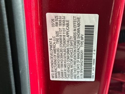 New 2026 Honda Passport TrailSport image 33