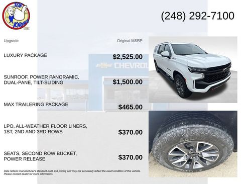 Certified 2024 Chevrolet Suburban Z71 w/ Luxury Package AWD/4WD image 5