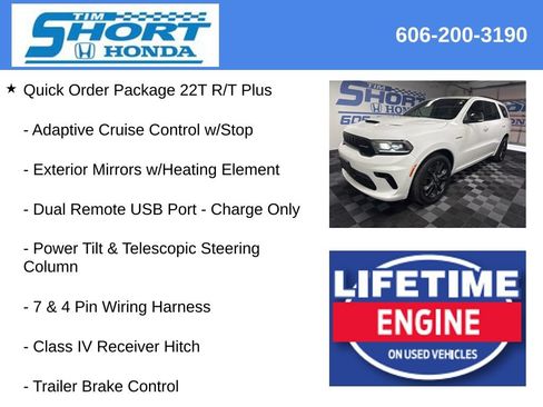 Used 2025 Dodge Durango R/T w/ Blacktop Package AWD/4WD image 17