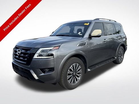 Used 2023 Nissan Armada SL w/ Midnight Edition Package RWD image 1