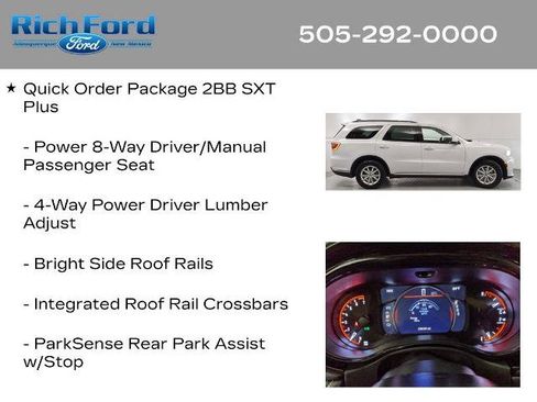 Used 2021 Dodge Durango SXT RWD image 11