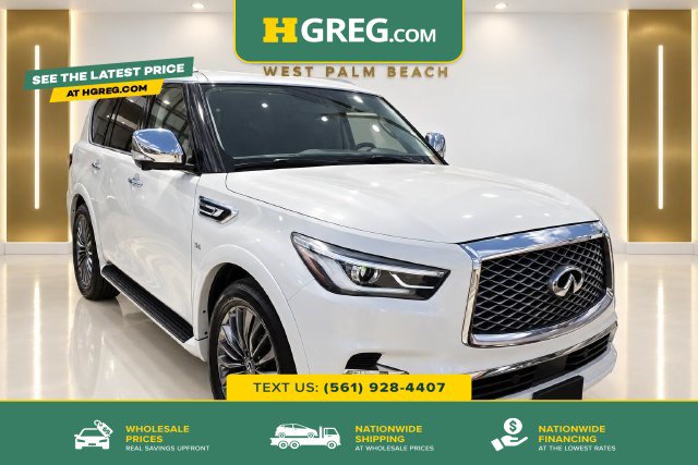 Used 2019 INFINITI QX80 Luxe w/ 22" Wheel Package RWD image 1