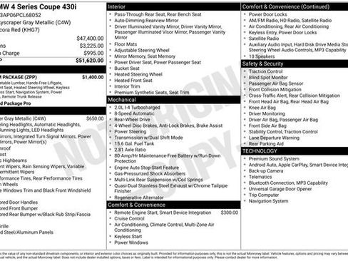 Used 2023 BMW 430i Coupe w/ Premium Package image 15