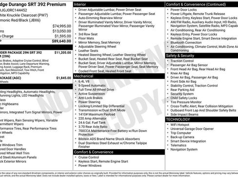 Used 2024 Dodge Durango SRT image 12