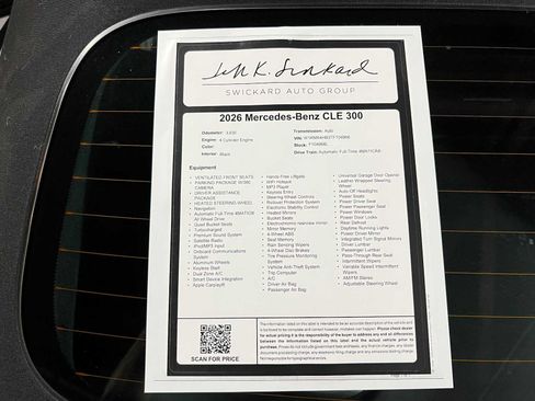 Used 2026 Mercedes-Benz CLE 300 4MATIC Cabriolet image 46