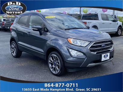 Certified 2021 Ford EcoSport Titanium