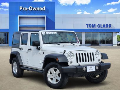 Used 2016 Jeep Wrangler Unlimited Sport w/ Quick Order Package 24S