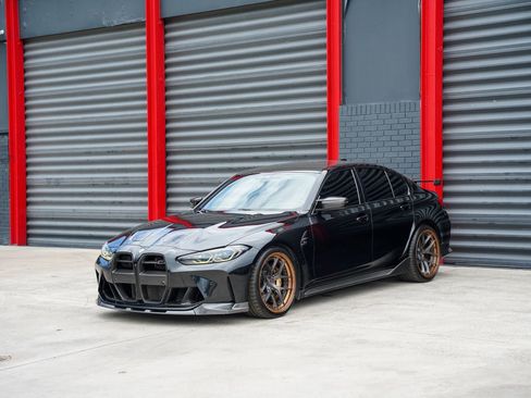 Used 2021 BMW M3 Competition w/ M Carbon Exterior Package RWD image 1
