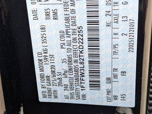 New 2026 Ford F150 XLT w/ Equipment Group 302A MID image 20