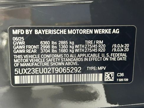 Used 2026 BMW X5 xDrive40i w/ M Sport Package image 44