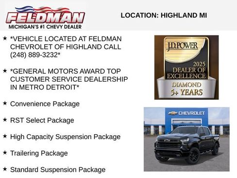 New 2026 Chevrolet Silverado 1500 RST w/ RST Select Package AWD/4WD image 3