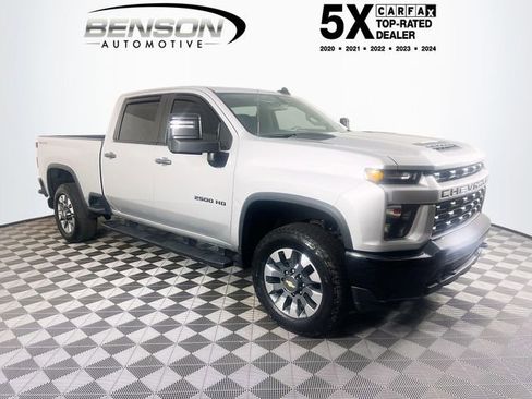 Used 2022 Chevrolet Silverado 2500 Custom w/ Custom Convenience Package AWD/4WD image 1