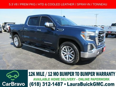 Certified 2019 GMC Sierra 1500 SLT w/ SLT Premium Package AWD/4WD image 1