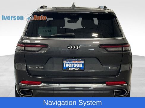Used 2022 Jeep Grand Cherokee L Overland w/ Luxury Tech Group IV AWD/4WD image 8