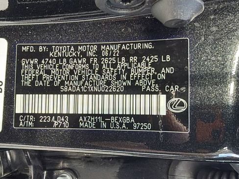 Used 2022 Lexus ES 300h w/ Premium Package image 33