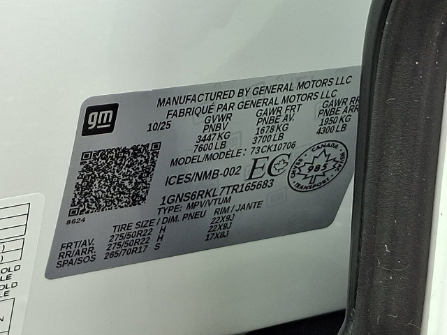Used 2026 Chevrolet Tahoe RST w/ RST Capability Package AWD/4WD image 30