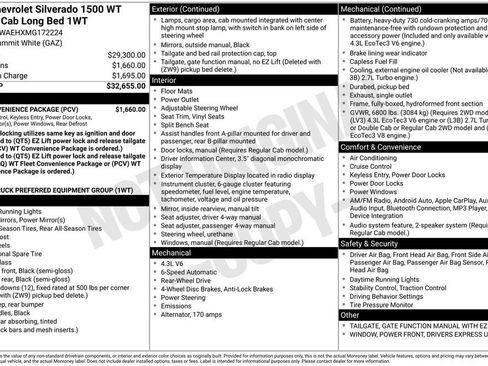 Used 2021 Chevrolet Silverado 1500 W/T w/ WT Convenience Package image 15