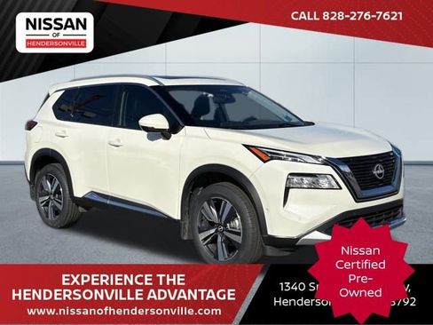 Certified 2023 Nissan Rogue Platinum w/ Platinum Premium Package image 1