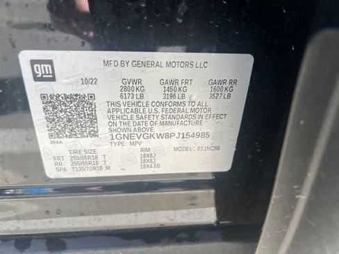 Used 2023 Chevrolet Traverse LT w/ Midnight/Sport Edition AWD/4WD image 5