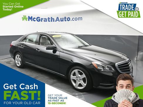 Used 2016 Mercedes-Benz E 350 4MATIC Sedan image 1
