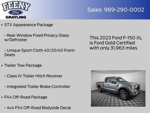 Used 2023 Ford F150 XL w/ STX Appearance Package AWD/4WD image 14