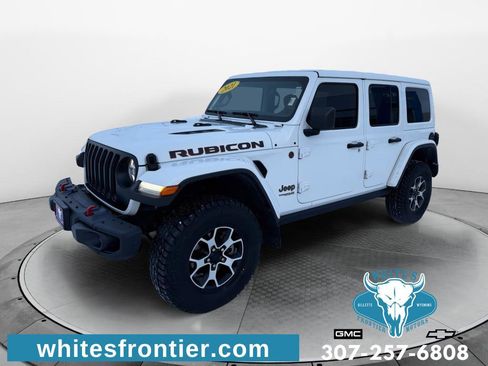 Used 2021 Jeep Wrangler Unlimited Rubicon w/ Steel Bumper Group image 1