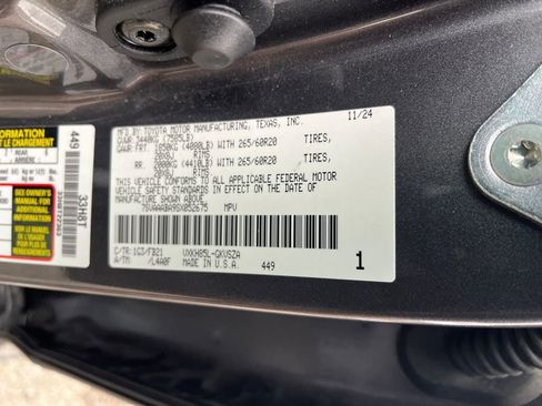 Certified 2025 Toyota Sequoia SR5 w/ TRD Sport Package image 36